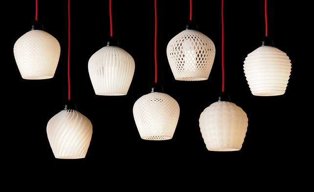 3D Printed Lamps For Gift